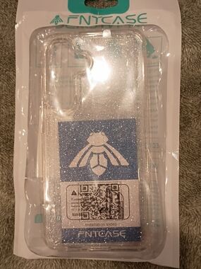 Trac Clear Glitter Sparkle Phone Case - Transparent